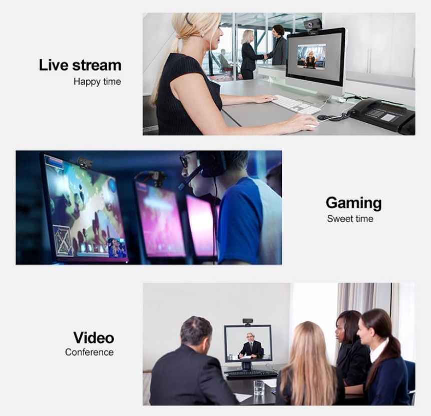 SriHome Full HD-webkamera