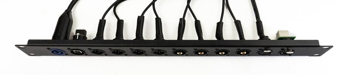 Custom Plug Panel MK3 for DJ Desk