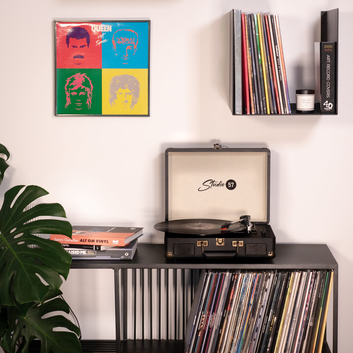 Studio 57 Dolly platespiller (svart)