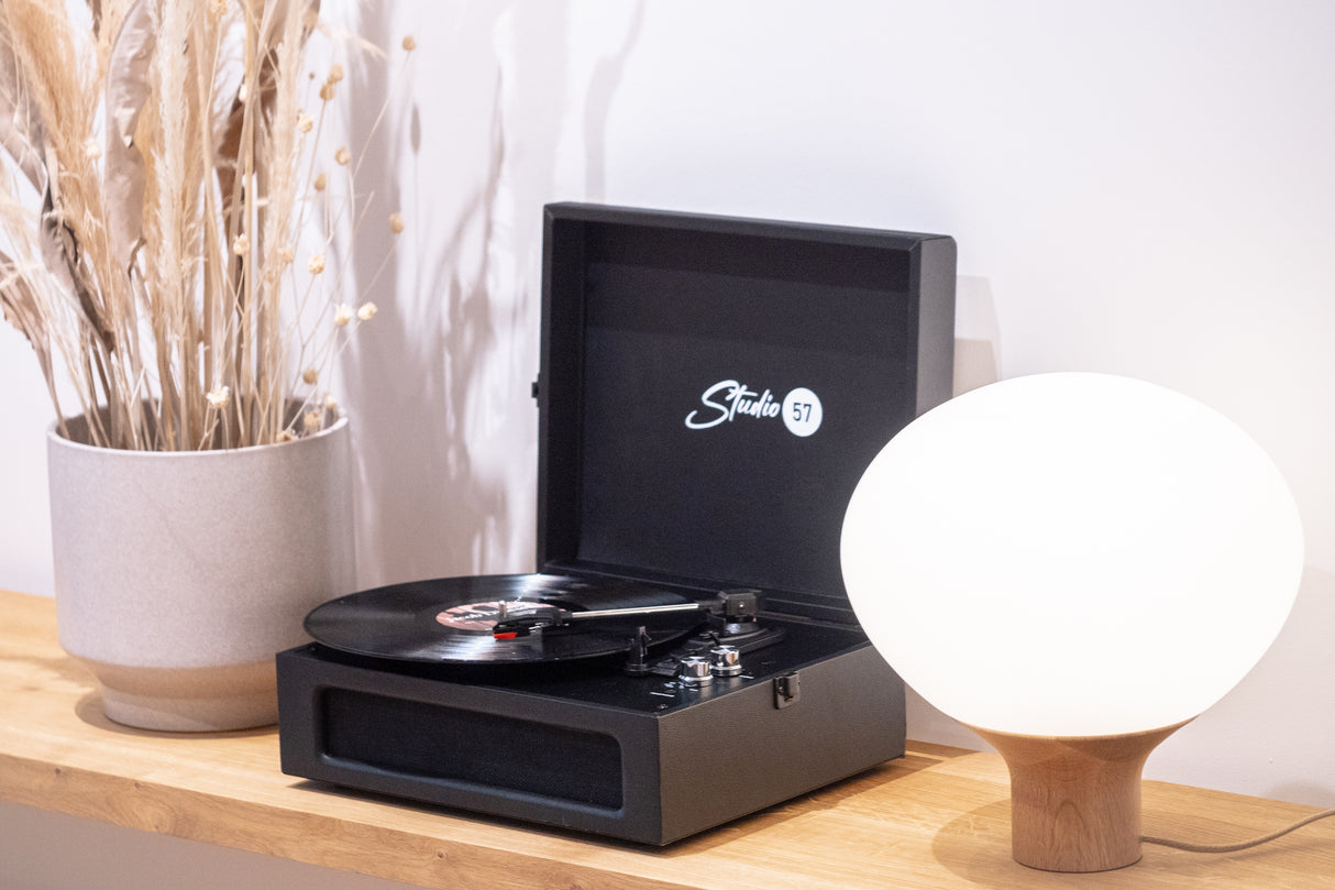 Studio 57 Groovy platespiller (svart)