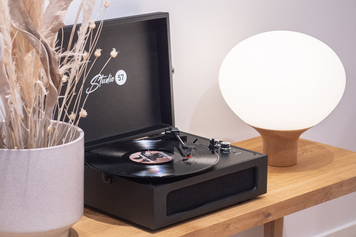 Studio 57 Groovy platespiller (svart)