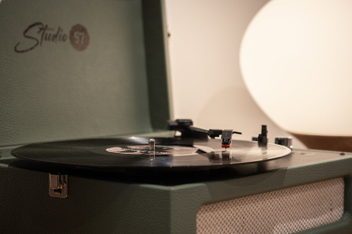 Studio 57 Groovy platespiller (grønn)