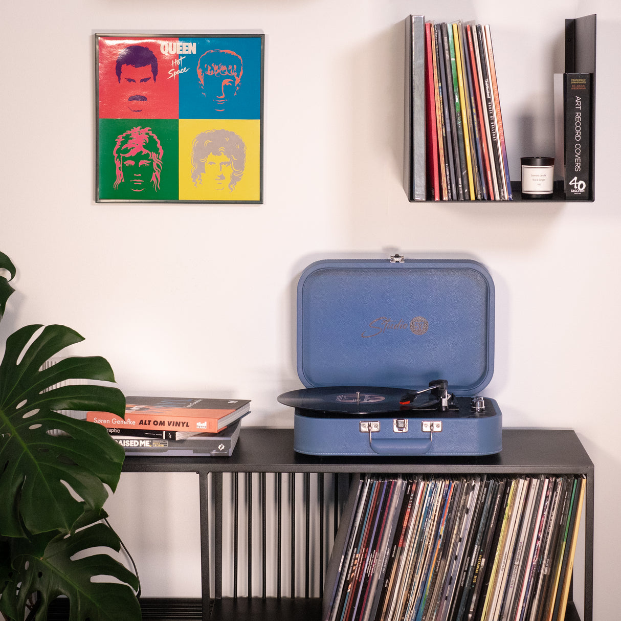 Studio 57 Mellow platespiller (blå)