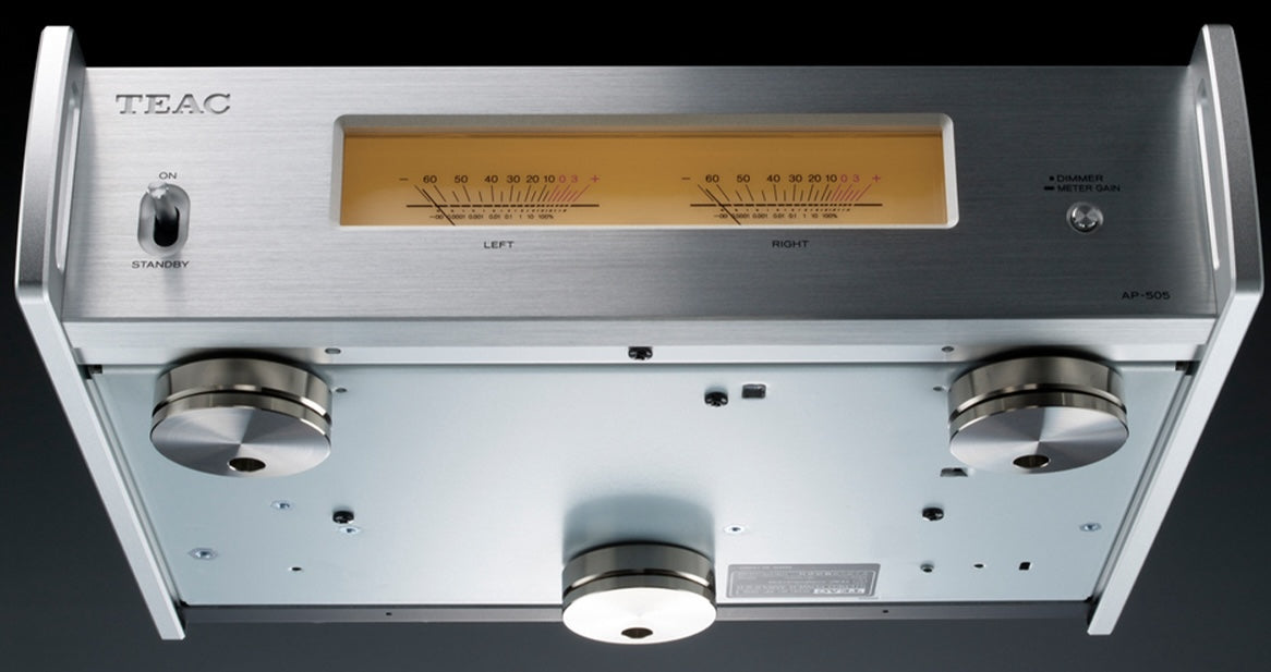 TEAC AP-505 stereoeffektforsterker (sølv)