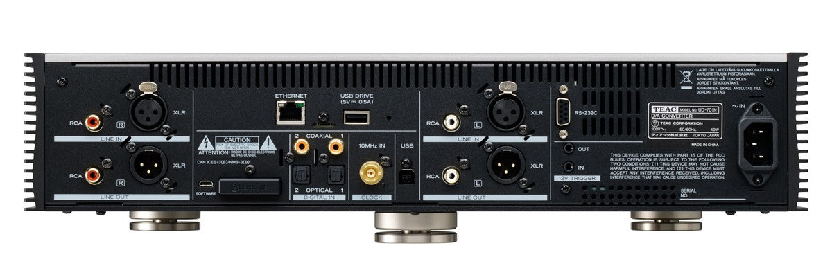 TEAC UD-701N Network DAC Pre-amp (sølv)