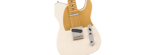 Fender JV Modified Telecaster elektrisk gitar fra 50-tallet ( White Blonde )