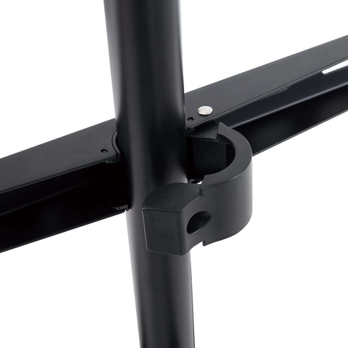 Tv gulvstativ (svart, bøk 50-65")