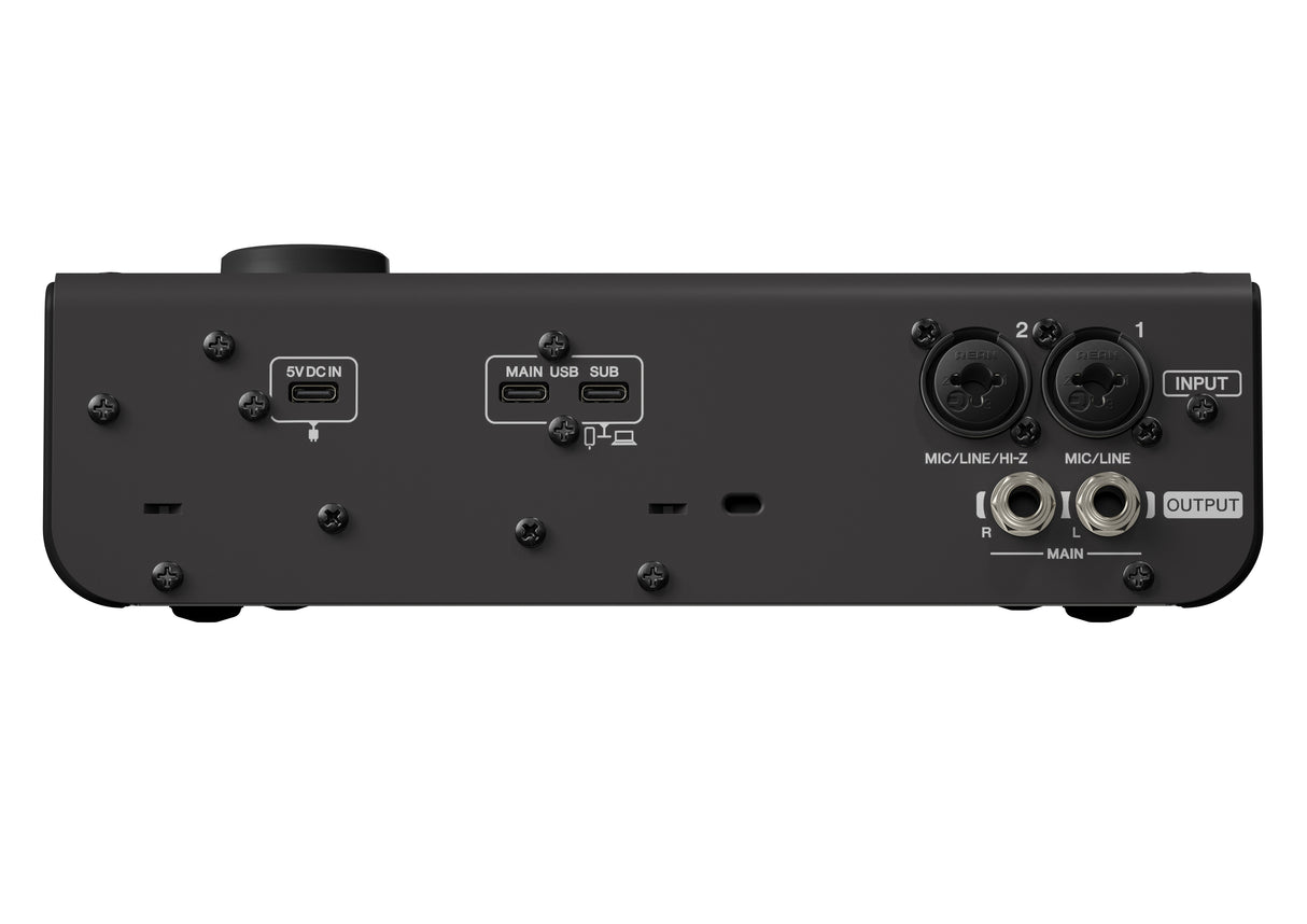 Yamaha URX22 USB-C audiointerface (Svart)