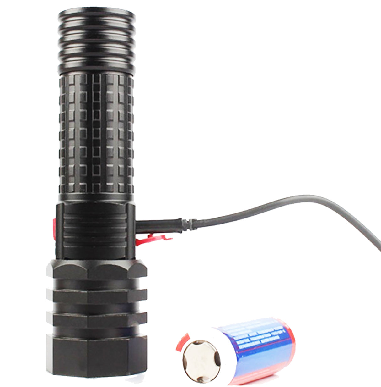 UV-lommelykt med USB-lading