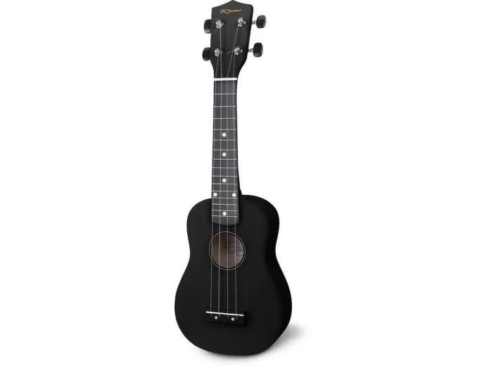 Reno RU150 Soprano Ukulele (Sort) Startpakke