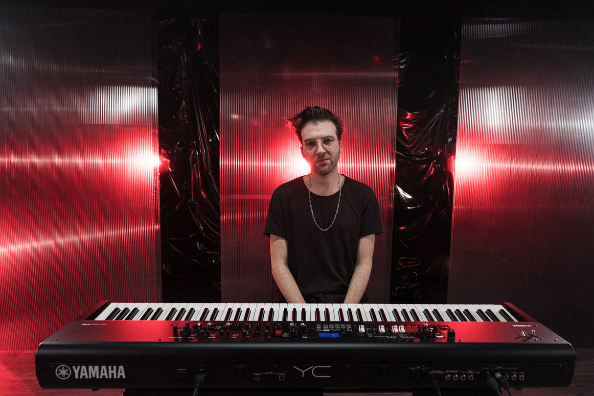 Yamaha YC88 Digital Stage Keyboard (naturlig Wood )