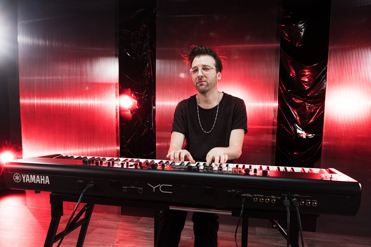 Yamaha YC88 Digital Stage Keyboard (naturlig Wood )