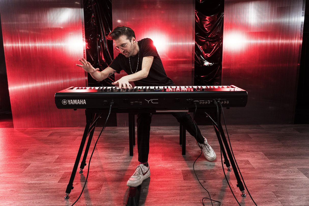 Yamaha YC88 Digital Stage Keyboard (naturlig Wood )