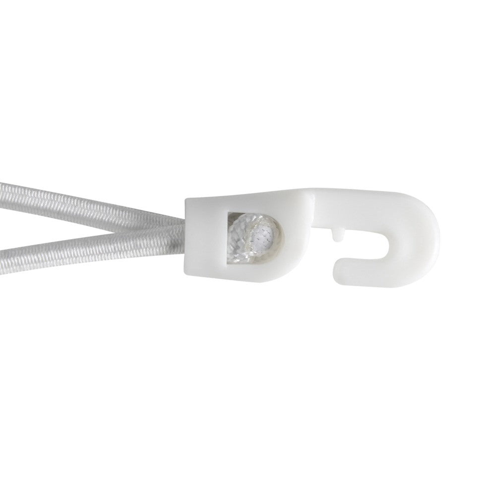 Spannfix elastiske bånd, 10 stk. (Hvit)