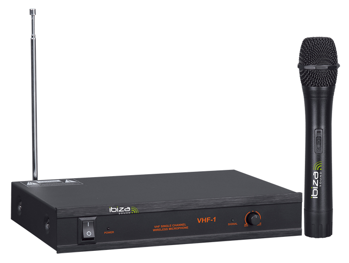 Ibiza trådløst mikrofonsystem (1 kanal)