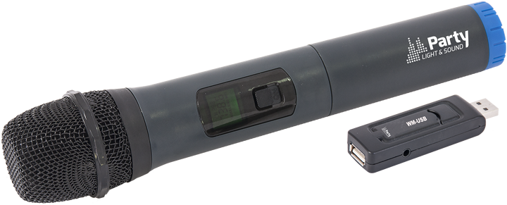 Trådløs håndholdt mikrofon med USB-strøm