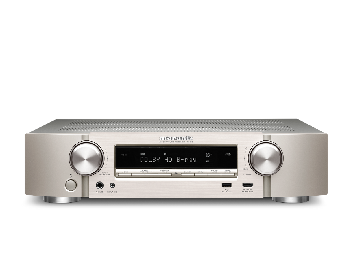 Marantz NR1510/N1SG 5.2 Surround-mottaker, sølv