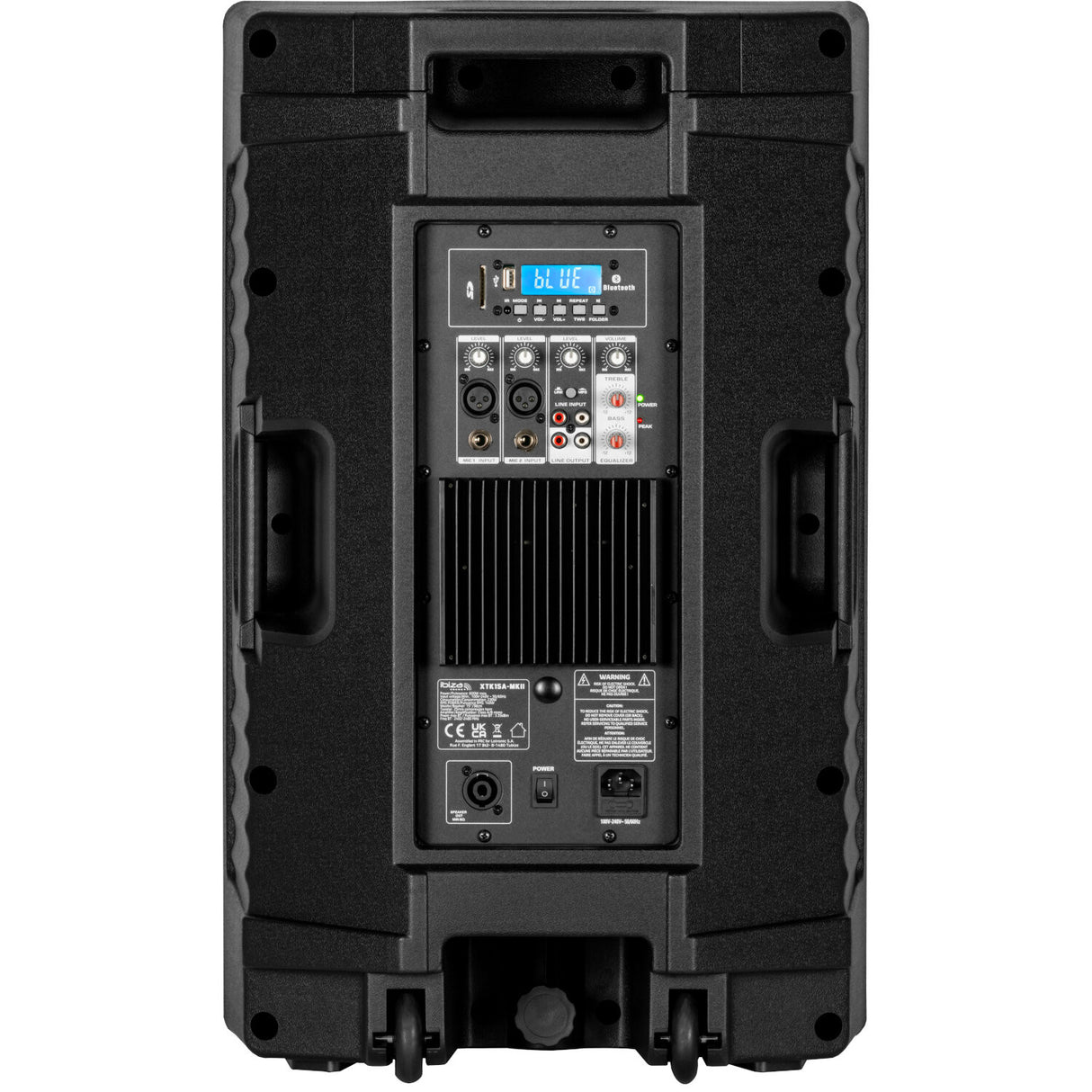 Ibiza XTK 15" aktiv høyttaler