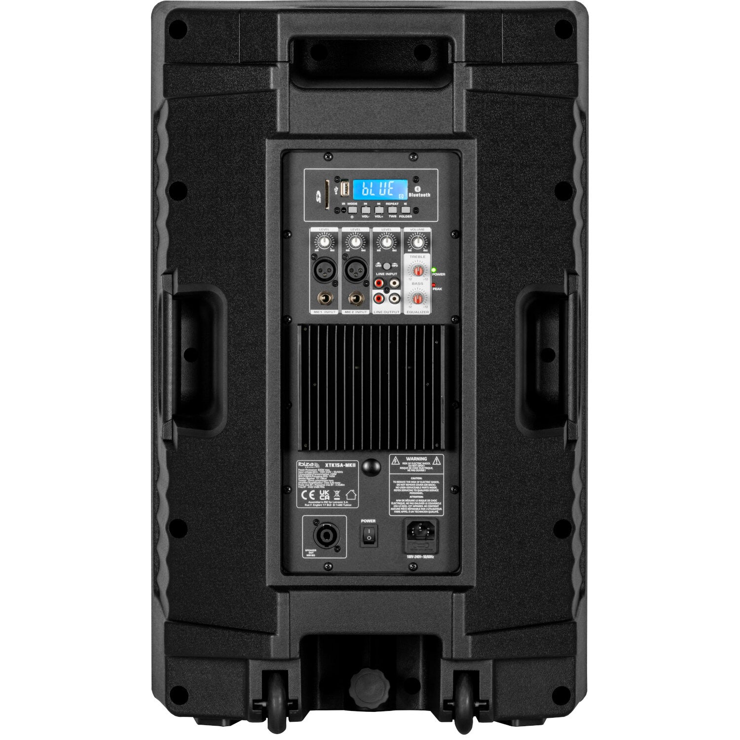 Ibiza XTK 15" aktiv høyttaler