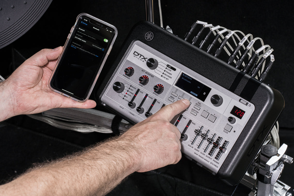 Yamaha DTX10K-X elektrisk trommesett ( Black Forrest)