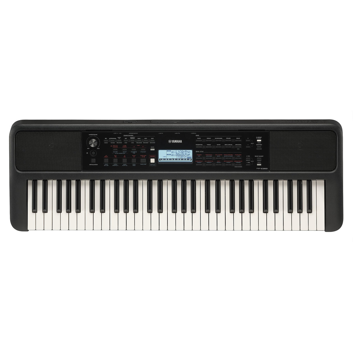 Yamaha PSR-E383 keyboard startpakke