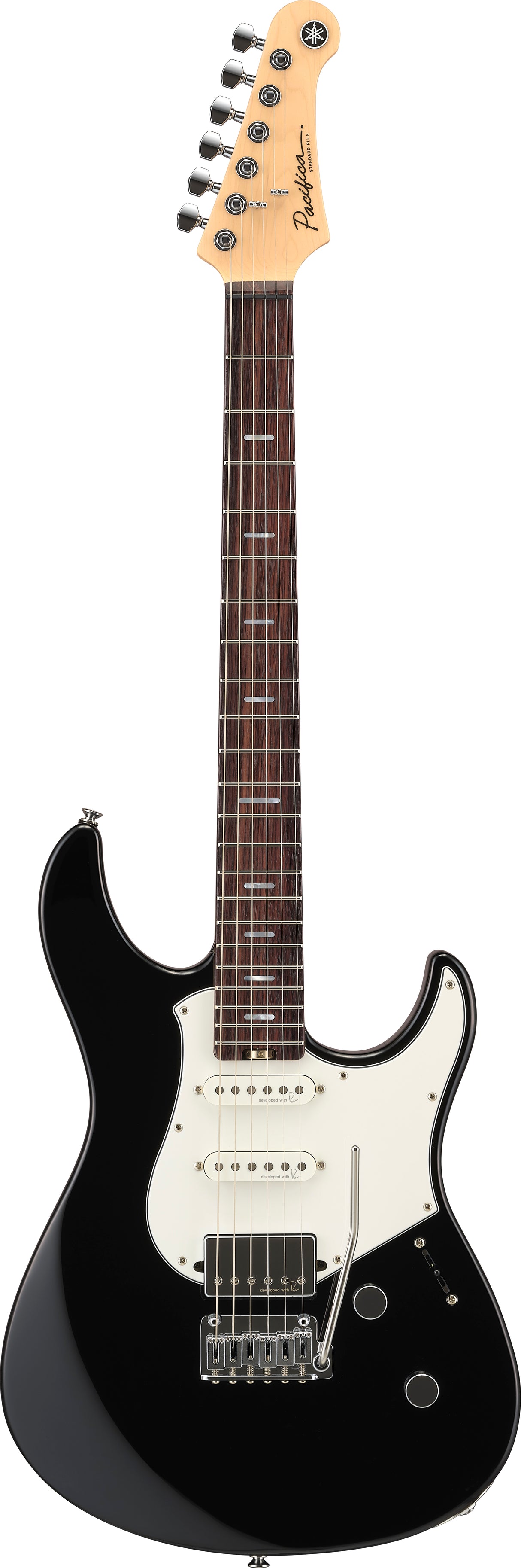Yamaha Pacifica Standard Plus PACS12 elektrisk gitar (svart)