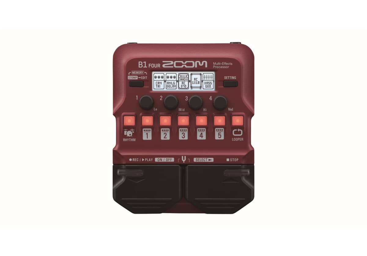 Zoom B1 Fire bass multieffekt