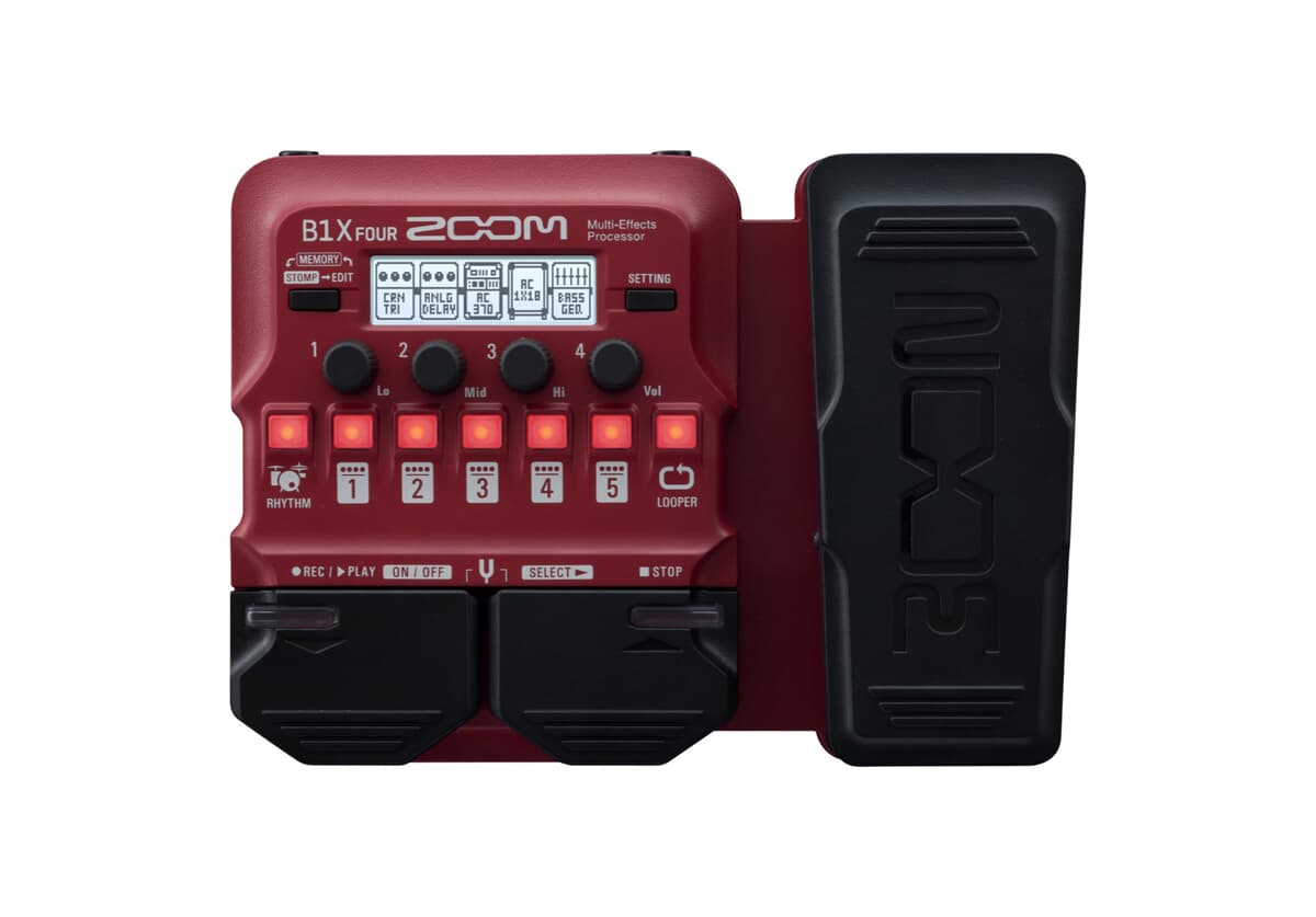 Zoom B1X Four Bass Multi Effect