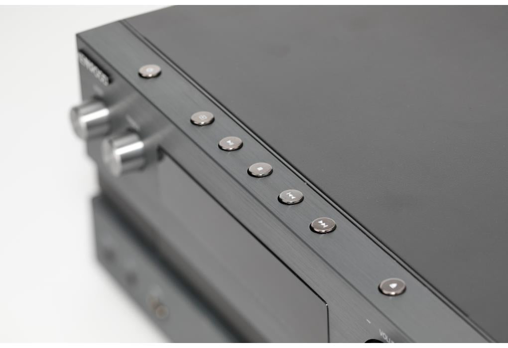 Kenwood M-918DAB-H Minisystem med Bluetooth og DAB+ (aluminium)