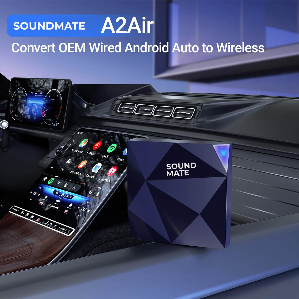 Trådløs Android Auto-adapter