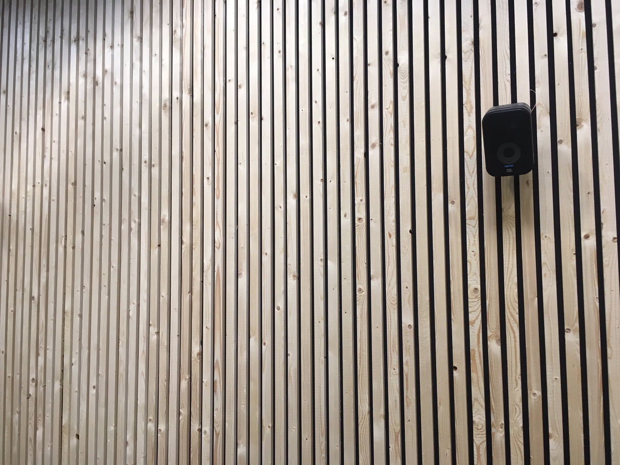 Akustikkduk pr 3 m² (svart)