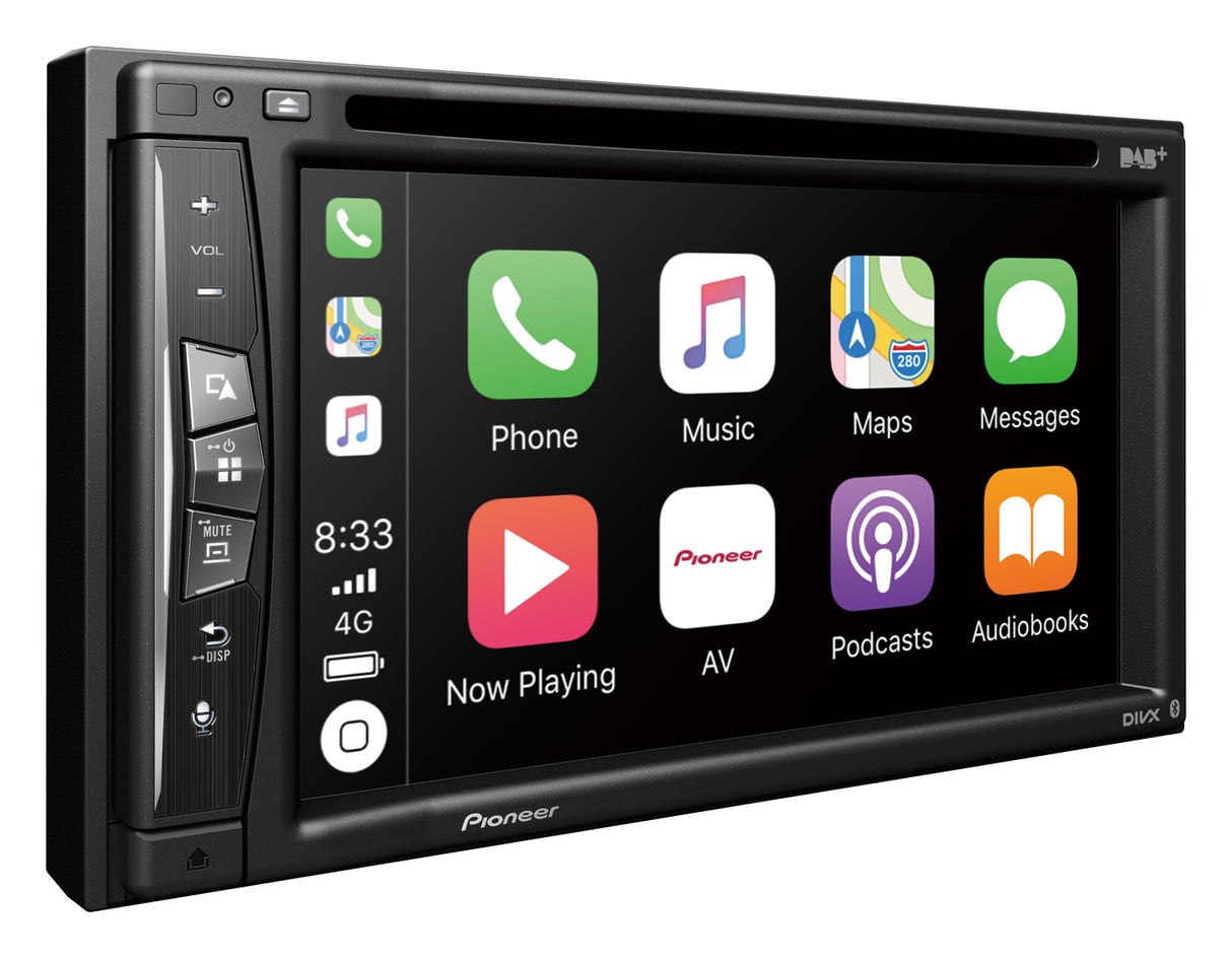 Pioneer AVIC-Z730DAB GPS-navigasjon, trådløs CarPlay og Bluetooth
