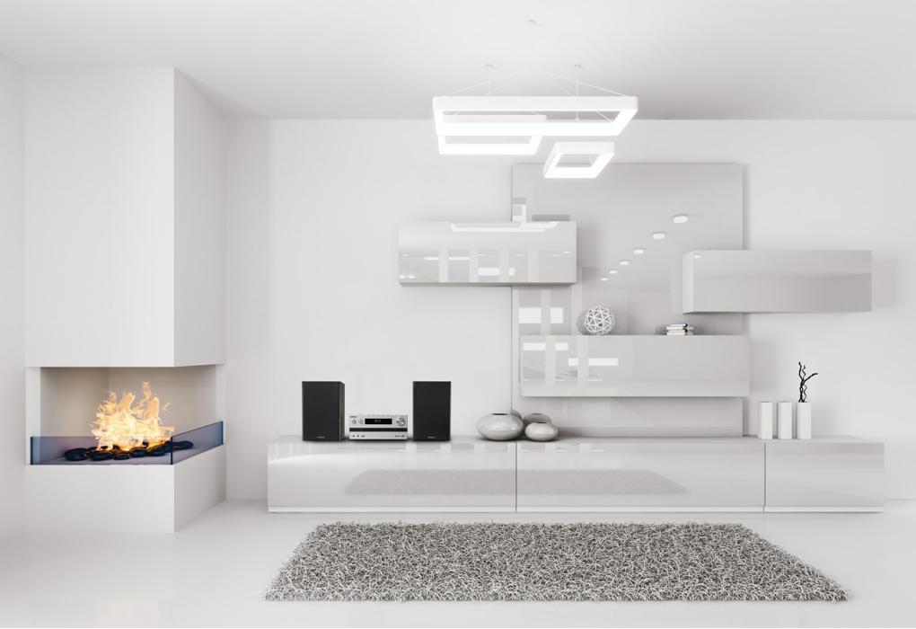 Kenwood M-918DAB - Minisystem med Bluetooth og DAB, Sølv