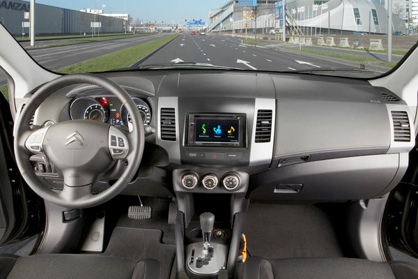 CT23PE06 2-DIN ramme for Peugeot, Citroen og Mitsubishi