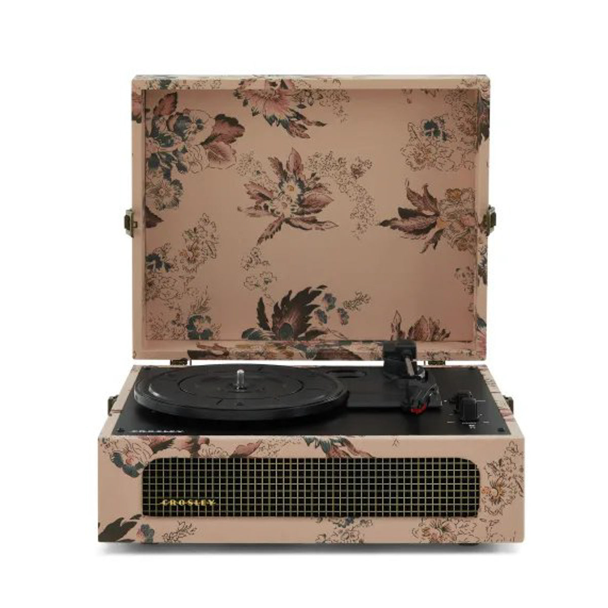 Crosley Voyager platespiller toveis Bluetooth (blomstret)
