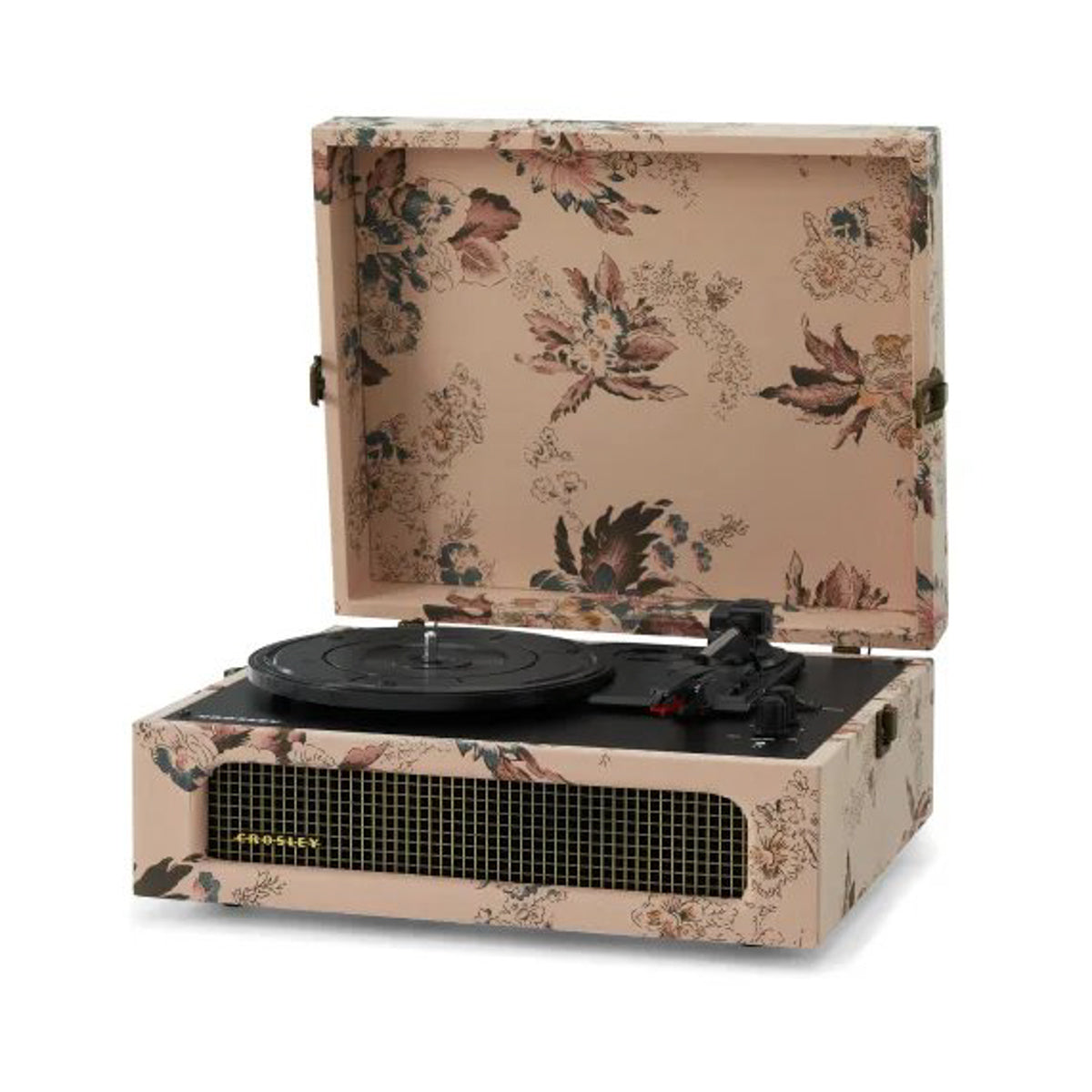Crosley Voyager platespiller toveis Bluetooth (blomstret)