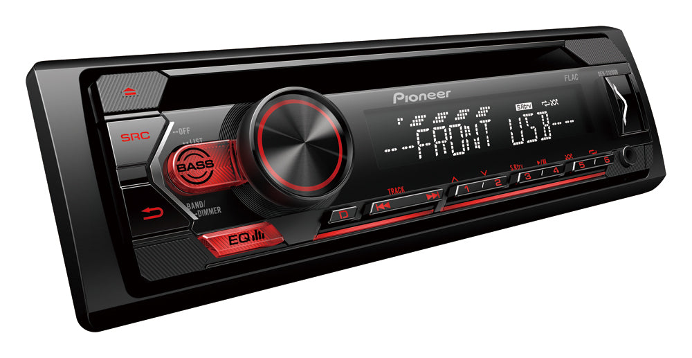 Pioneer DEH-S120UB 1-DIN bilstereo med CD og USB