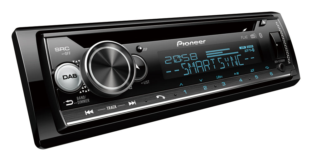 Pioneer DEH-S720DAB Bilradio med Bluetooth , DAB+ Radio