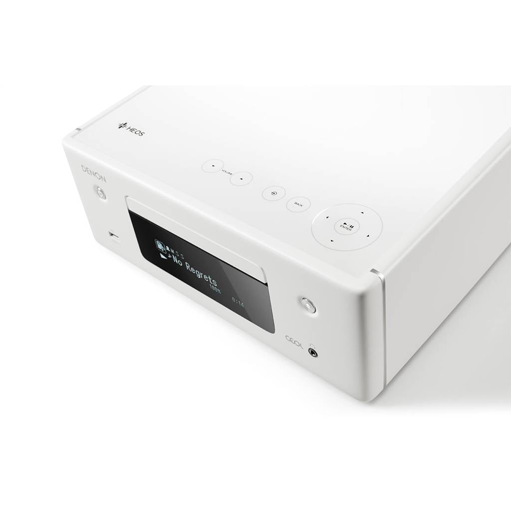 Denon RCD-N10W minisystem (hvit)