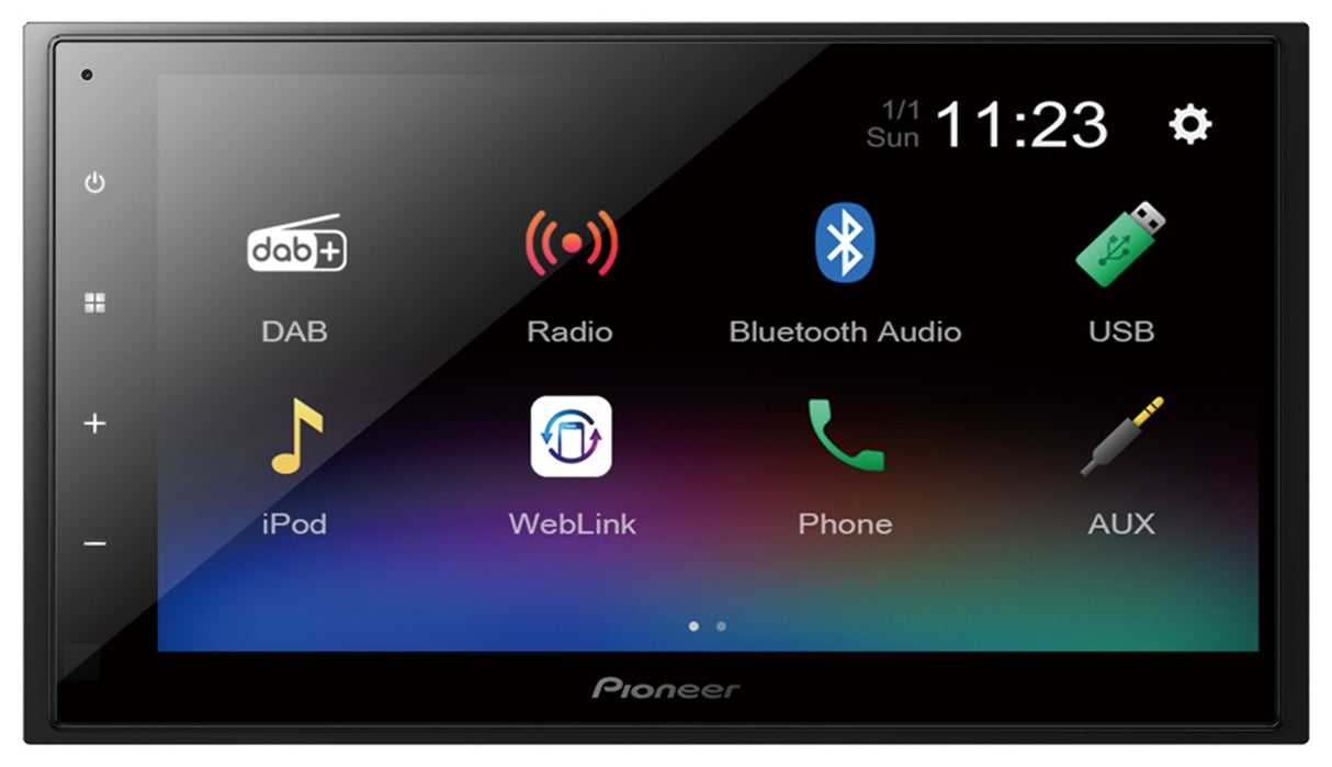Pioneer DMH-A340DAB Bilstereo Multimediaspiller Bluetooth / DAB+