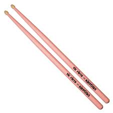 Vic Firth trommestikker for barn (rosa)