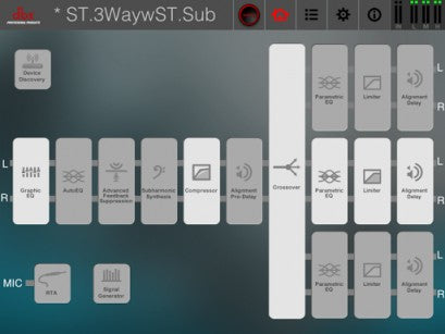 dbx DriveRack PA2-prosessor