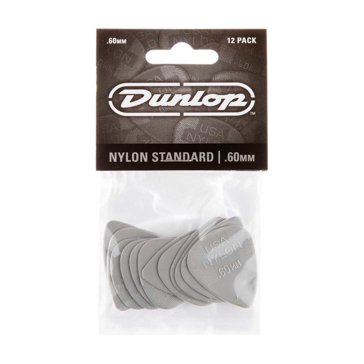 Dunlop 12-44P060 Plukker 12 stk. (0,60 mm)