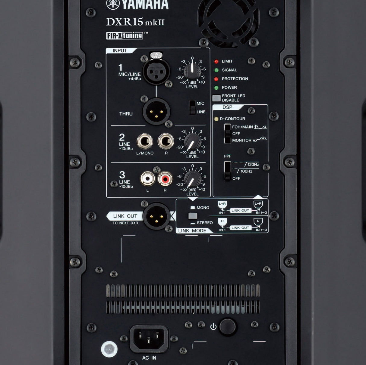 Yamaha DXR15 MKII - Active PA-høyttaler (1100W)