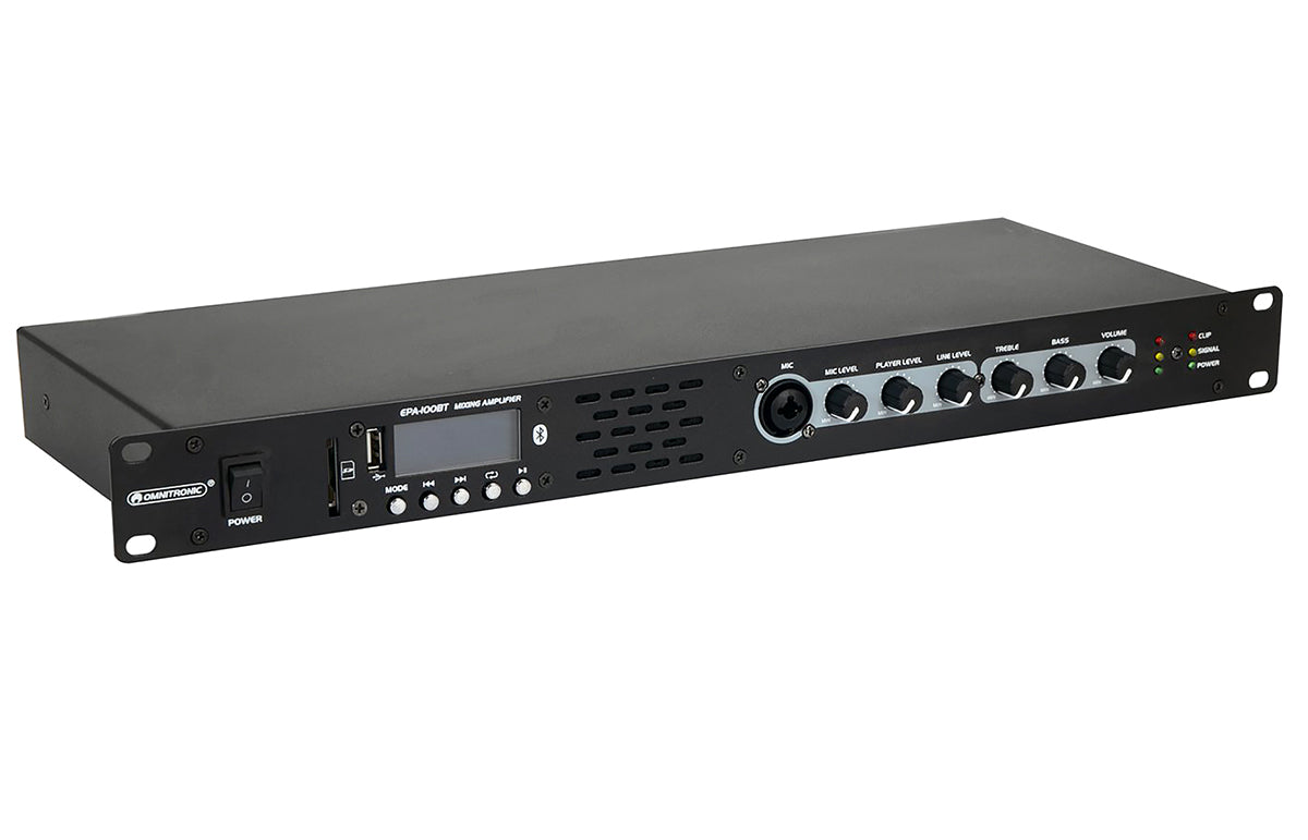 Omnitronic EPA-100BT mediespiller