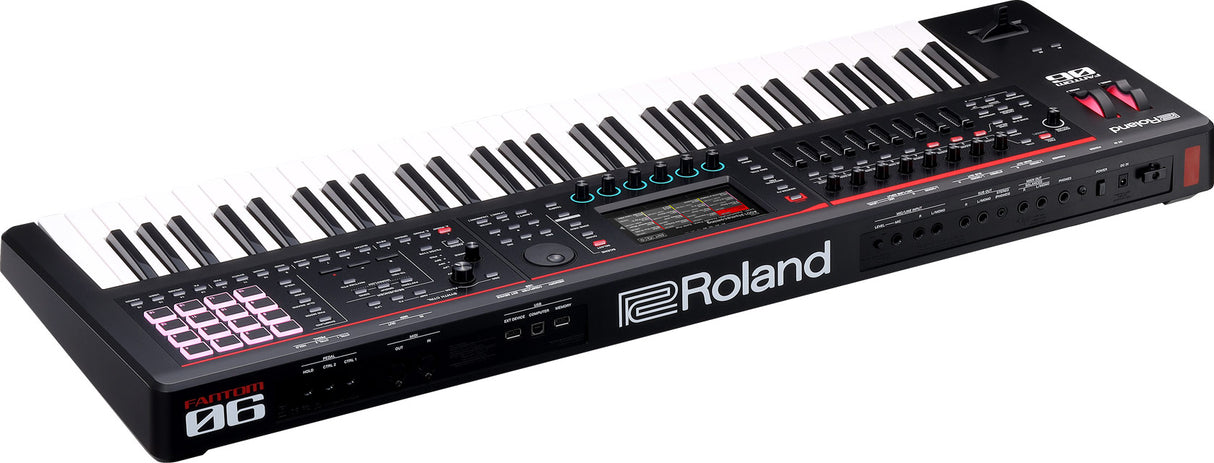 Roland Fantom-06 61 Synthesizer (svart)