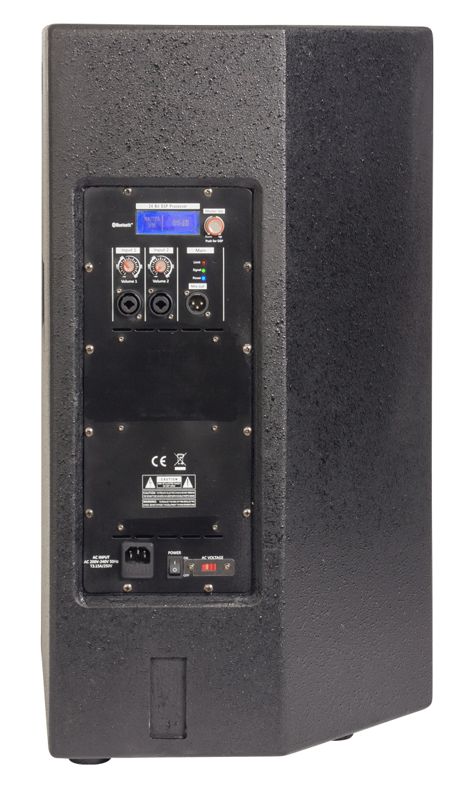 BST SA15DSP aktiv PA-høyttaler (600W, 15")