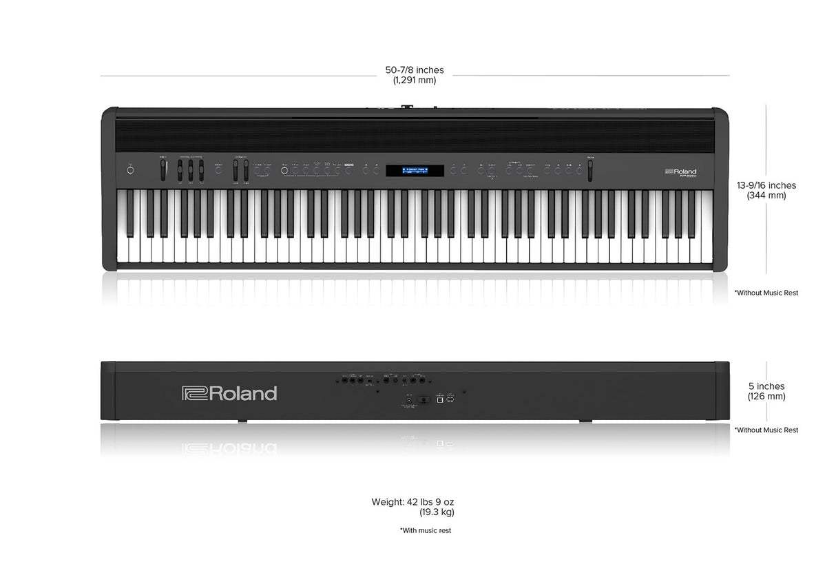 Roland FP-60X digitalpiano (svart)