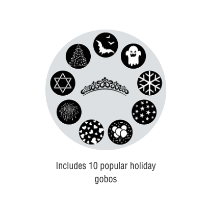 Chauvet Gobo Zoom 2 logo projektor