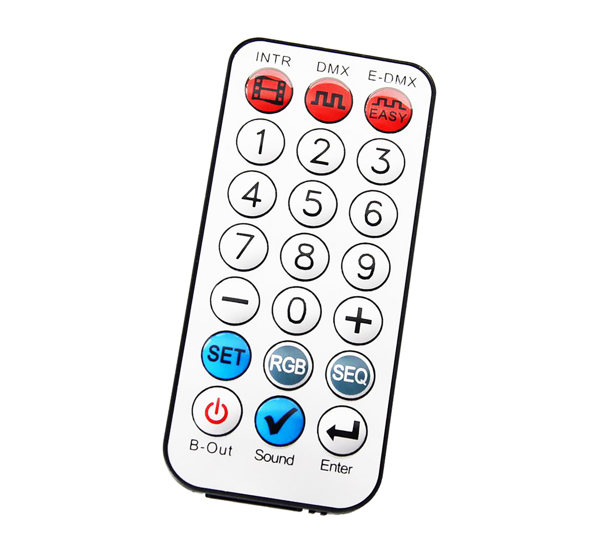 Ibiza laserlys med DMX (RGB, 500MW)